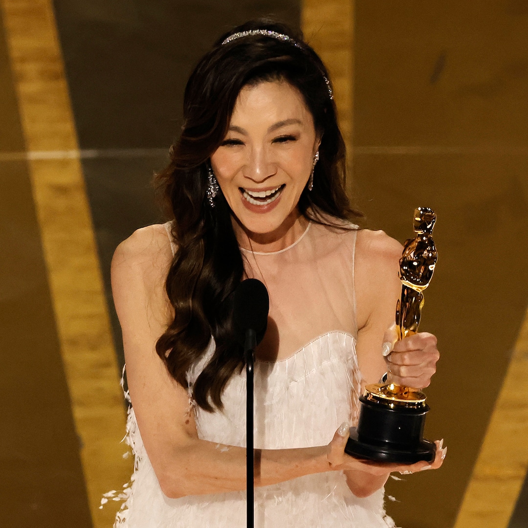 Michelle Yeoh “In a Cloud of Happiness” Amid Historic Oscars Night